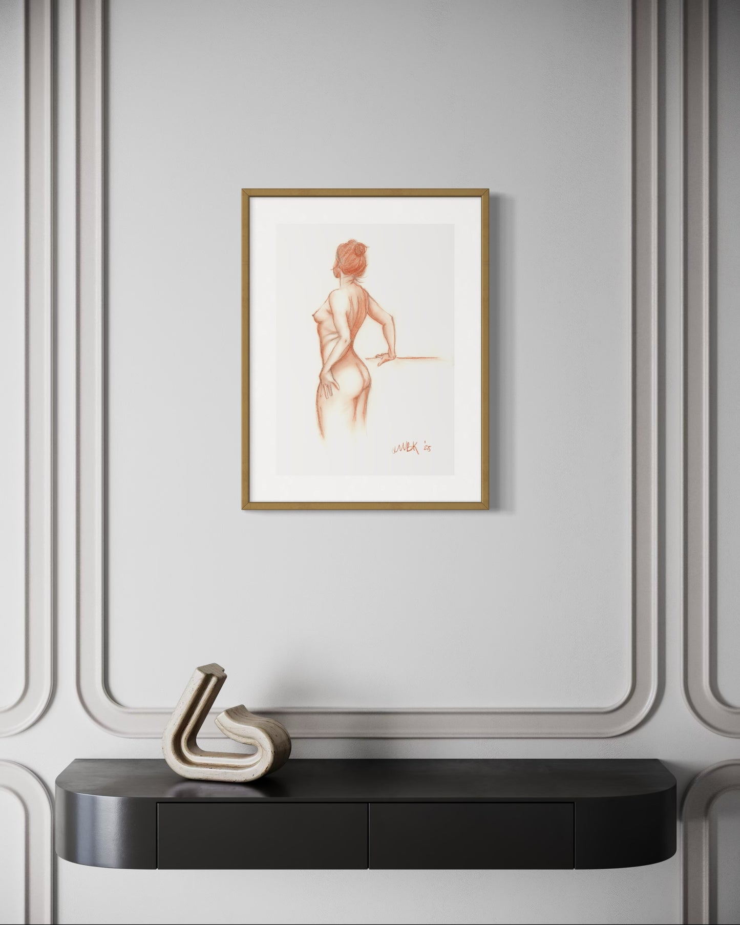 Study in Sanguine - Original