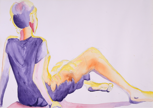 Seated Watercolour - Original