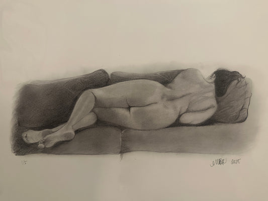 Figure at Rest - Giclée print