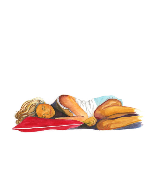 Sleeping Watercolour - Original
