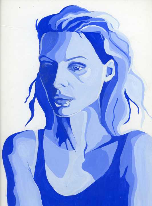 Portrait in Gouache - Original